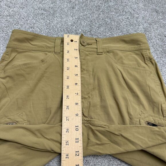 Eddie Bauer First Ascent Cargo Pants Men 30x30 Brown Khaki Straight Outdoor Hike - Picture 15 of 16